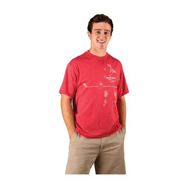 Футболка BAUER SILO SS TEE SR