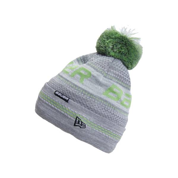 Шапка BAUER/NEW ERA POM KNIT BEANIE YTH