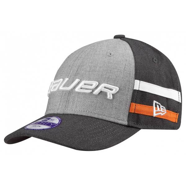 Кепка BAUER NEW ERA 9FORTY ADJ. HEATHER STRIPE CAP YTH